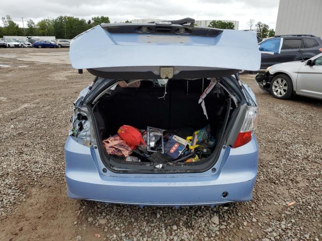 JHMGE8G43AC037811 - 2010 HONDA FIT SPORT 蓝色 照片 6