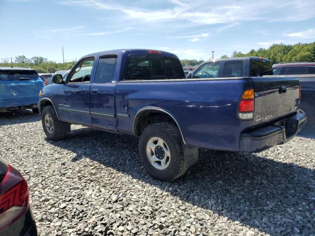 5TBBT44162S279618 - 2002 TOYOTA TUNDRA ACCESS CAB Синій фото 2