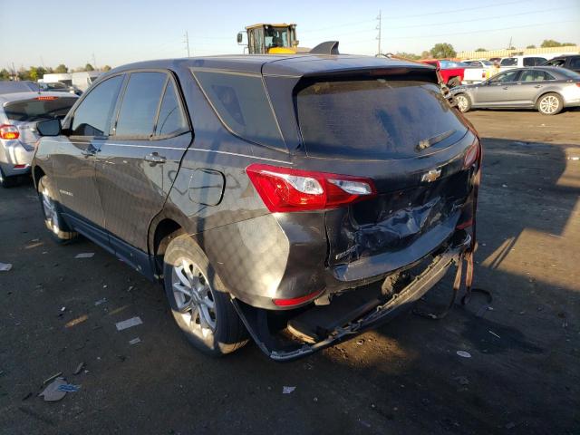 2GNAXREV4J6129691 - 2018 CHEVROLET EQUINOX LS GRAY photo 2