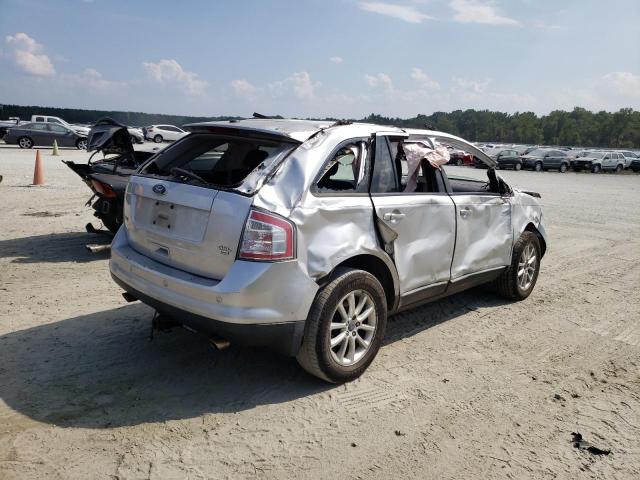 2FMDK48C69BB03853 - 2009 FORD EDGE SEL SILVER photo 3