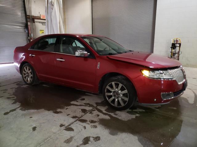 3LNHL2JC6BR760950 - 2011 LINCOLN MKZ RED photo 4