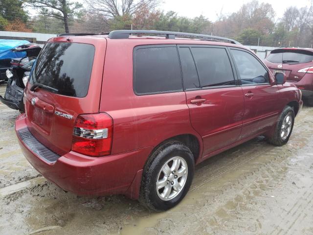 JTEEP21A160176810 - 2006 TOYOTA HIGHLANDER LIMITED BURGUNDY photo 3