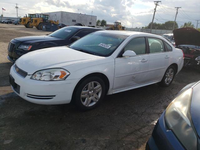 2G1WB5E34E1138522 - 2014 CHEVROLET IMPALA LIM LT WHITE photo 1