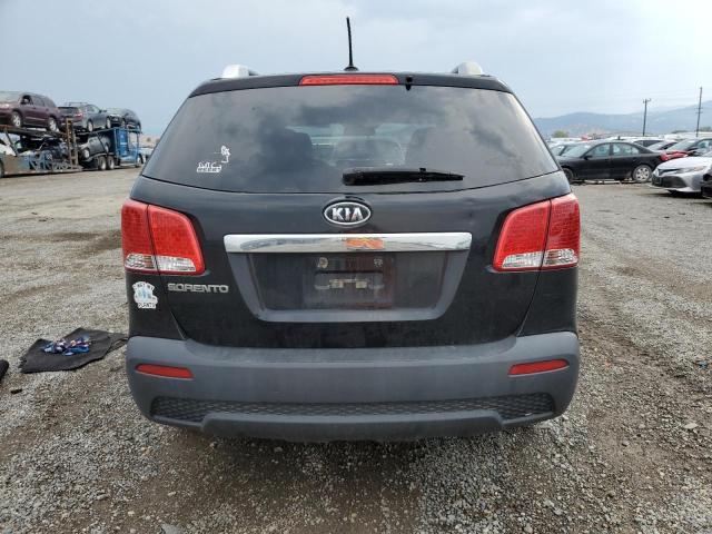 5XYKT4A24BG117441 - 2011 KIA SORENTO BASE BLACK photo 6