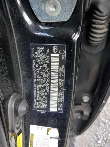 JTDKN3DU3D0338071 - 2013 TOYOTA PRIUS 黑色 照片 12