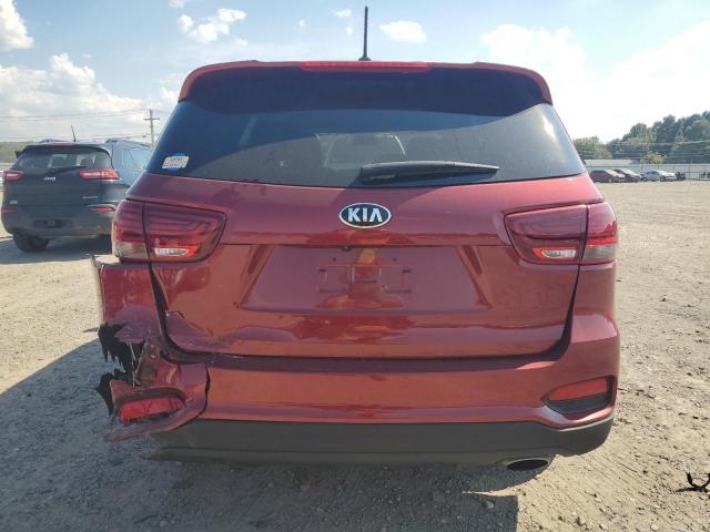 5XYPG4A37LG674560 - 2020 KIA SORENTO L RED photo 6