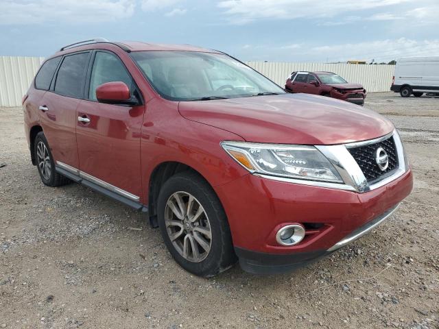 5N1AR2MNXEC698937 - 2014 NISSAN PATHFINDER S RED photo 4