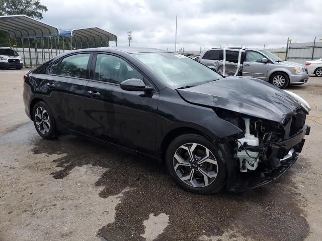 3KPF24AD9KE013305 - 2019 KIA FORTE FE BLACK photo 4