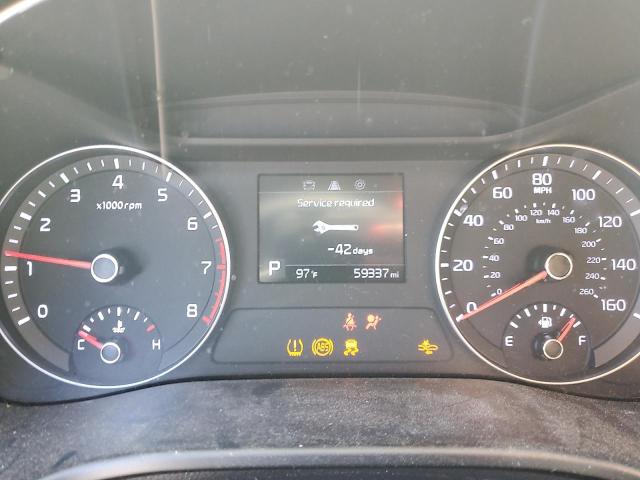 3KPF24AD9KE013305 - 2019 KIA FORTE FE BLACK photo 9