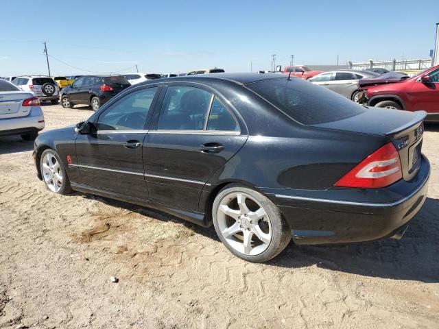 WDBRF52H27F894269 - 2007 MERCEDES-BENZ C 230 BLACK photo 2