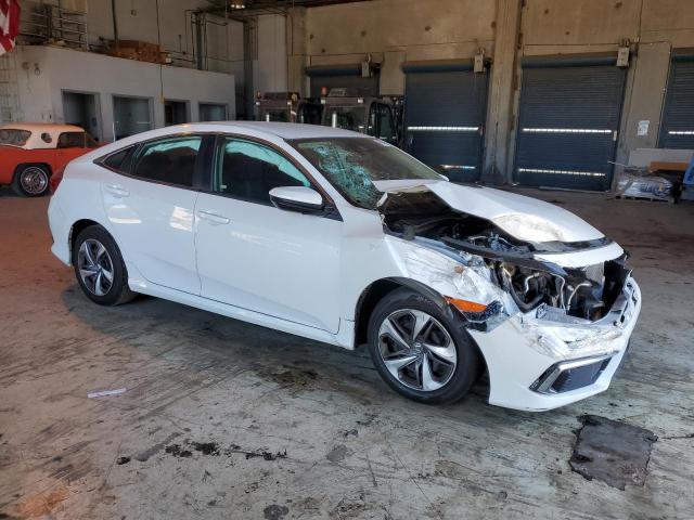 2HGFC2F65MH542464 - 2021 HONDA CIVIC LX WHITE photo 4