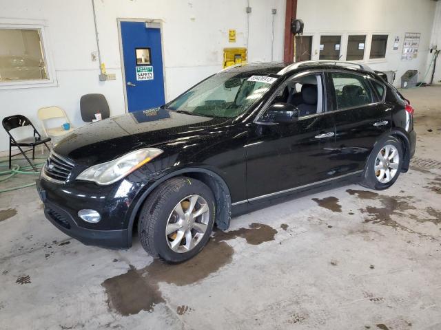 JNKAJ09F48M353000 - 2008 INFINITI EX35 BASE შავი ფოტო 1