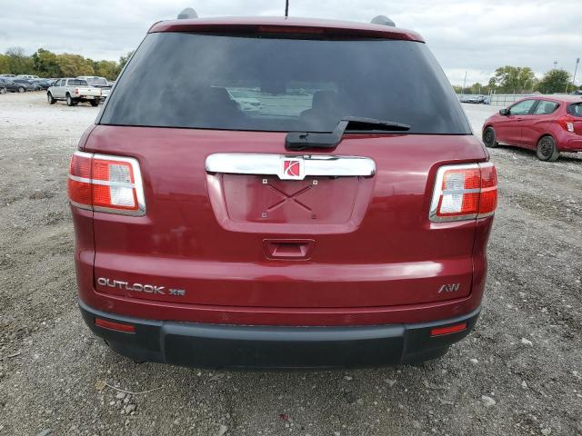 5GZLVVED4AJ210392 - 2010 SATURN OUTLOOK XR BURGUNDY photo 6