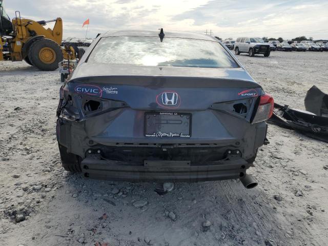 2HGFE2F59RH523117 - 2024 HONDA CIVIC SPORT GRAY photo 6