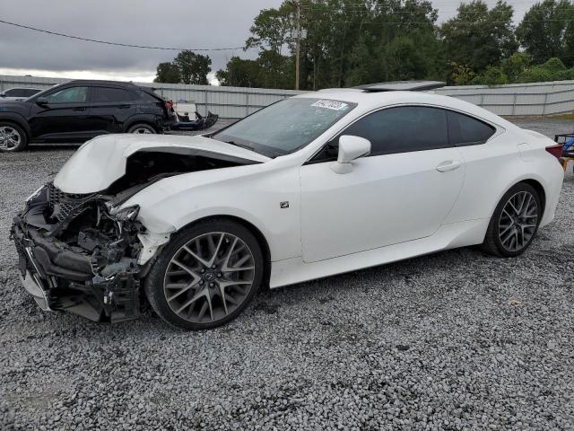 JTHHA5BC4H5007230 - 2017 LEXUS RC 200T WHITE photo 1