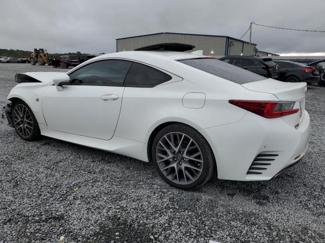 JTHHA5BC4H5007230 - 2017 LEXUS RC 200T WHITE photo 2