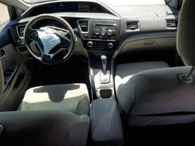 19XFB2F56DE256174 - 2013 HONDA CIVIC LX GRAY photo 8