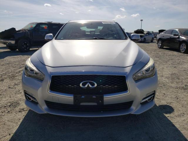 JN1BV7AP8EM689805 - 2014 INFINITI Q50 BASE SILVER photo 5