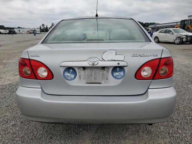 1NXBR32EX6Z592027 - 2006 TOYOTA COROLLA CE SILVER photo 6