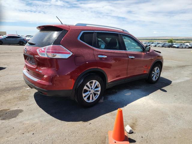 KNMAT2MV7GP608323 - 2016 NISSAN ROGUE S RED photo 3