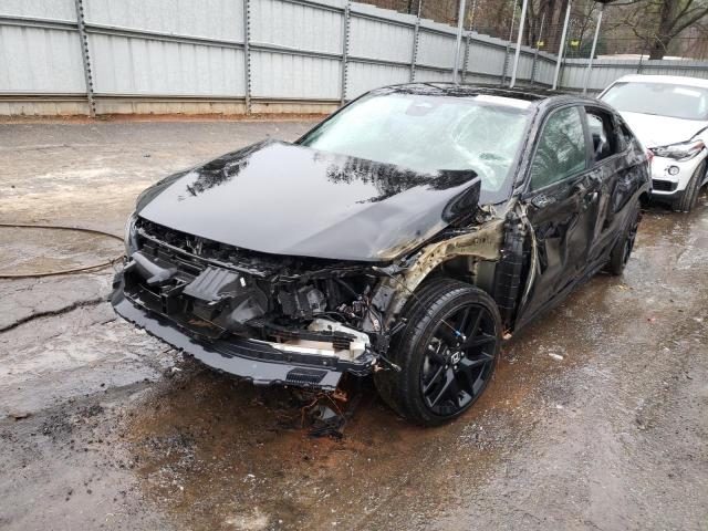 2HGFE2F55NH546131 - 2022 HONDA CIVIC SPORT 黑色 照片 1