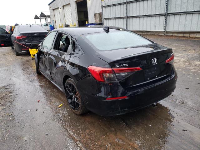 2HGFE2F55NH546131 - 2022 HONDA CIVIC SPORT 黑色 照片 2