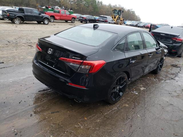 2HGFE2F55NH546131 - 2022 HONDA CIVIC SPORT 黑色 照片 3