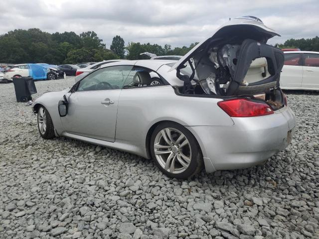 JNKCV66E99M724438 - 2009 INFINITI G37 BASE SILVER photo 2