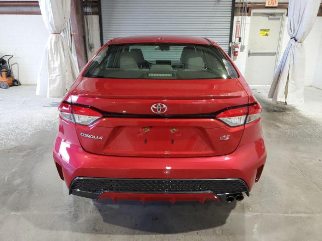 JTDS4RCE2LJ031421 - 2020 TOYOTA COROLLA SE RED photo 6