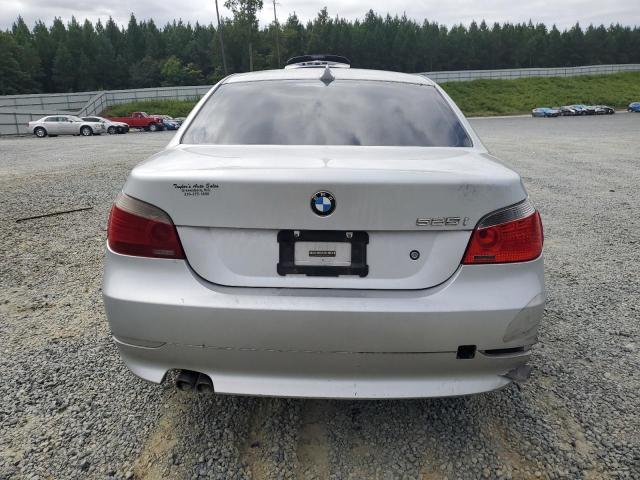 WBANE53527CY05211 - 2007 BMW 525 I SILVER photo 6