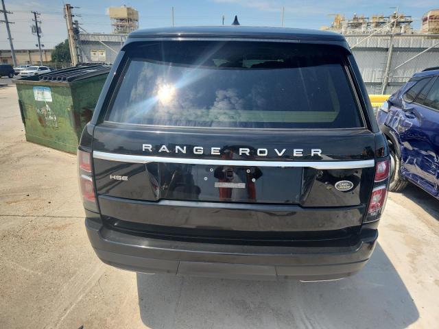 SALGS2SV3KA546794 - 2019 LAND ROVER RANGE ROVE HSE BLACK photo 6