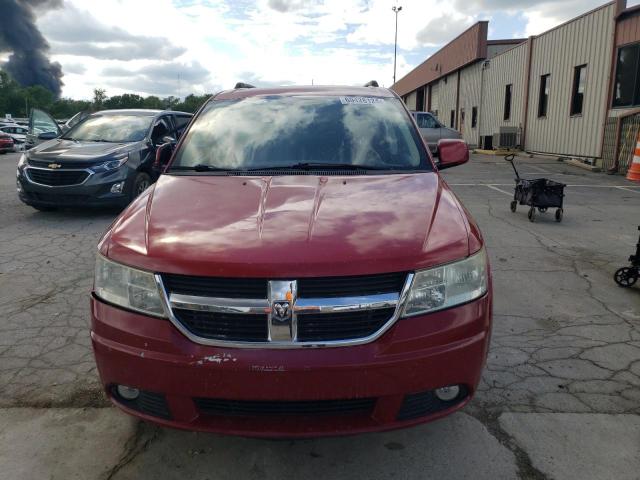 3D4PG5FVXAT169346 - 2010 DODGE JOURNEY SXT RED photo 5