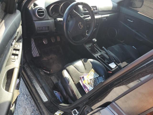 JM1BK34L281159083 - 2008 MAZDA SPEED 3 BLACK photo 8