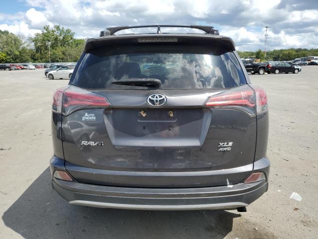 JTMRFREV2HJ703734 - 2017 TOYOTA RAV4 XLE GRAY photo 6