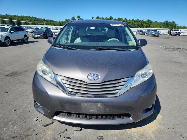 5TDYK3DC9ES473919 - 2014 TOYOTA SIENNA XLE GRAY photo 5
