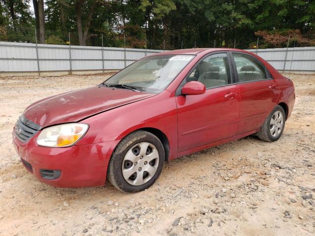 KNAFE122085533302 - 2008 KIA SPECTRA EX RED photo 1