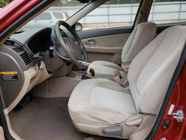 KNAFE122085533302 - 2008 KIA SPECTRA EX RED photo 7