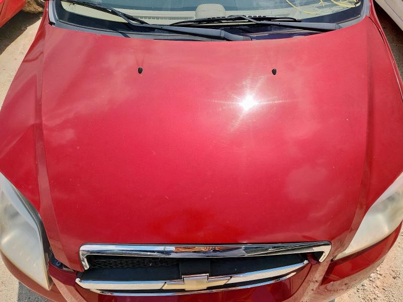 KL1TD56647B098935 - 2007 CHEVROLET AVEO BASE RED photo 11