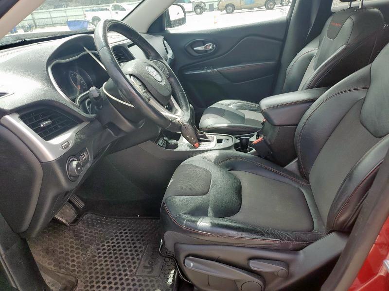 1C4PJMBS4FW674563 - 2015 JEEP CHEROKEE TRAILHAWK 栗色 照片 7