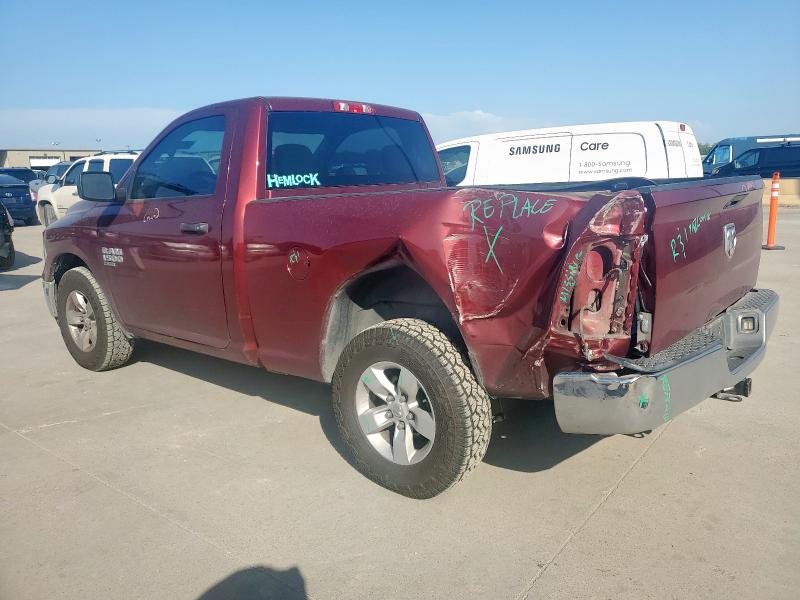 3C6JR6AG4KG509877 - 2019 RAM 1500 CLASS TRADESMAN Tünd qırmızı foto 2