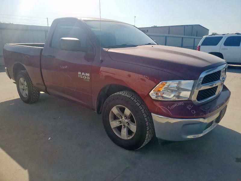 3C6JR6AG4KG509877 - 2019 RAM 1500 CLASS TRADESMAN Tünd qırmızı foto 4