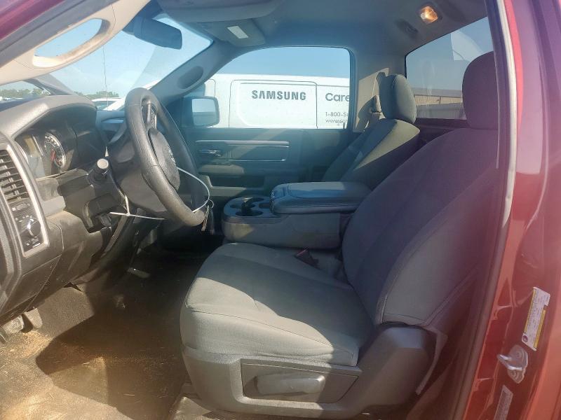 3C6JR6AG4KG509877 - 2019 RAM 1500 CLASS TRADESMAN Tünd qırmızı foto 7