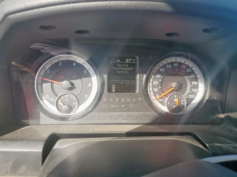 3C6JR6AG4KG509877 - 2019 RAM 1500 CLASS TRADESMAN Tünd qırmızı foto 9