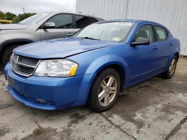 1B3LC56R28N685464 - 2008 DODGE AVENGER SXT BLUE photo 1