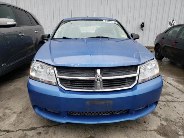 1B3LC56R28N685464 - 2008 DODGE AVENGER SXT BLUE photo 5