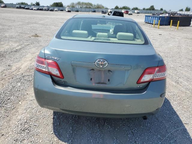 4T1BF3EK0BU735894 - 2011 TOYOTA CAMRY BASE TEAL photo 6