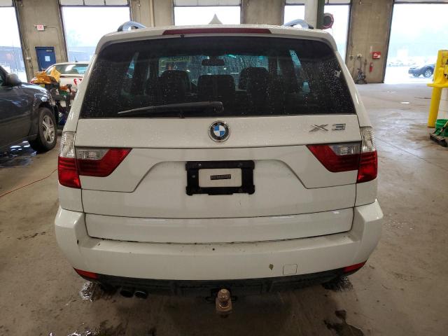 WBXPC9C47AWJ36040 - 2010 BMW X3 XDRIVE30I WHITE photo 6