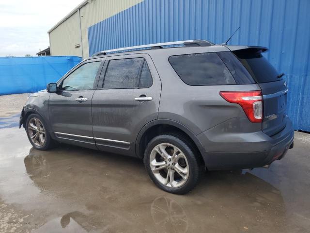 1FM5K8F87FGA16591 - 2015 FORD EXPLORER LIMITED GRAY photo 2