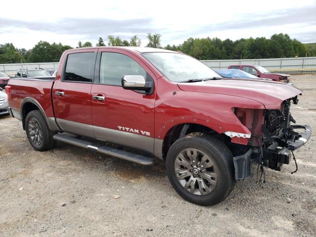 1N6AA1E51KN508430 - 2019 NISSAN TITAN SV RED photo 4