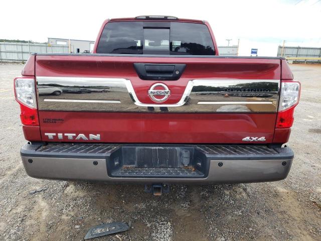 1N6AA1E51KN508430 - 2019 NISSAN TITAN SV RED photo 6